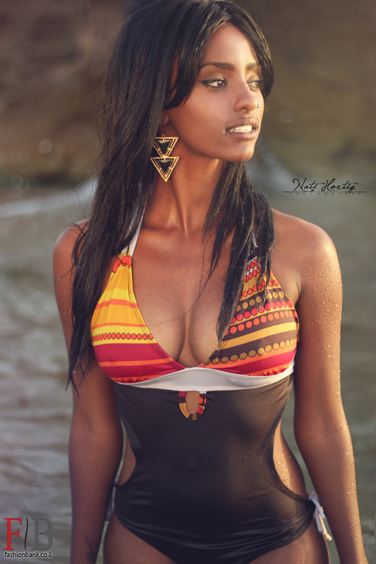 Ethiopian Swimsuit Model 