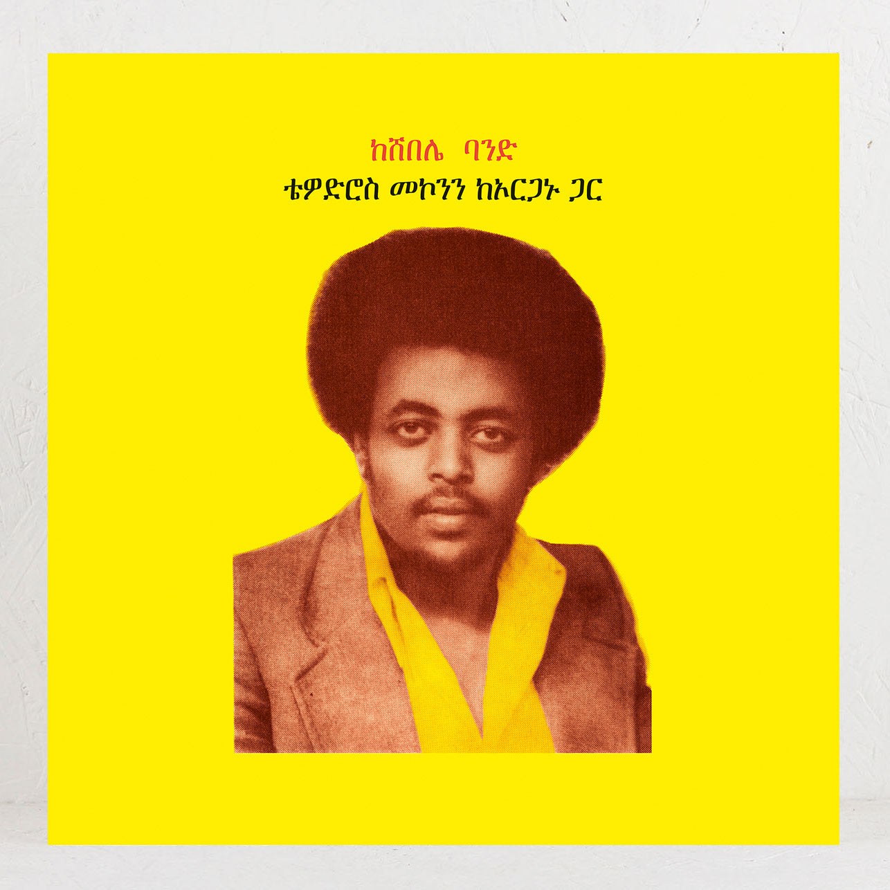 Teodros Makonnen With His Organ album sleeve