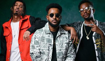 Three artists from the Neossinia Vol. 1 contemporary Ethiopian music project