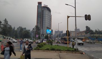 Churchill Avenue in Addis Ababa, July 11, 2023 (Radosław Botev / Wikimedia Commons, CC BY 3.0 pl). This photo is not from Protoje’s 2026 Love Overflow video shoot.